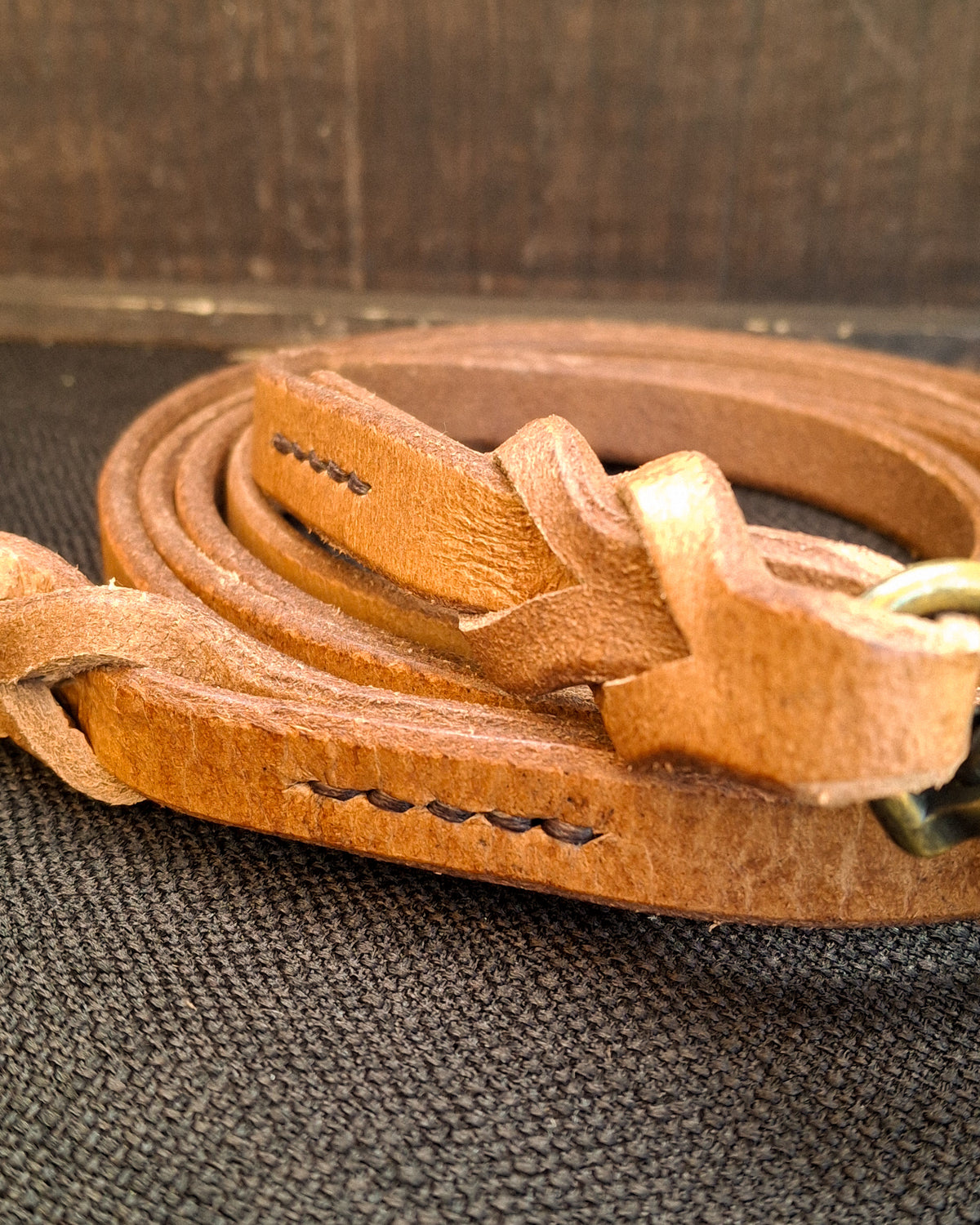 Läderkoppel 120-280cm
